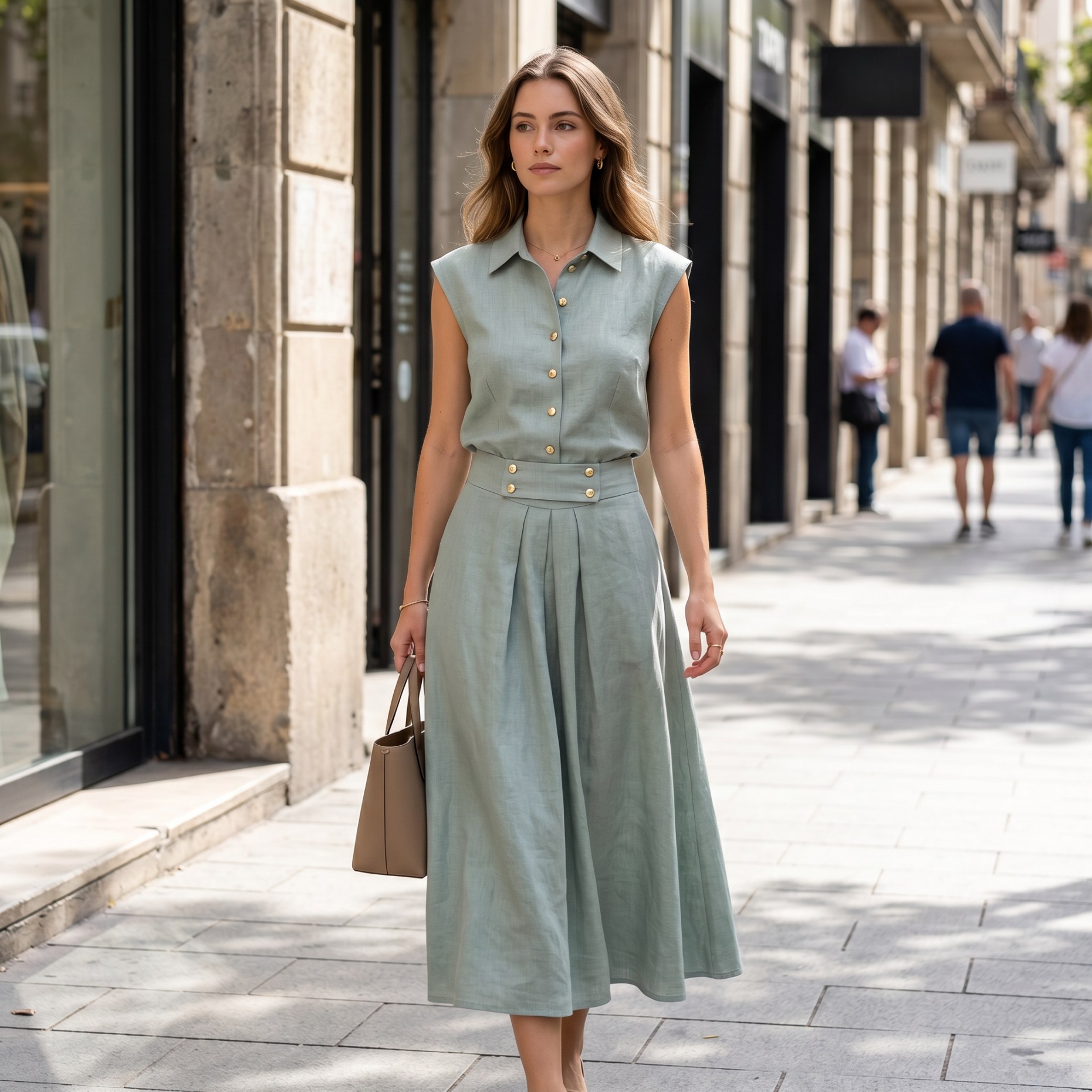 Women Formal Blouses For Evening Wear - Women Fashion Skirt High Waist Midi