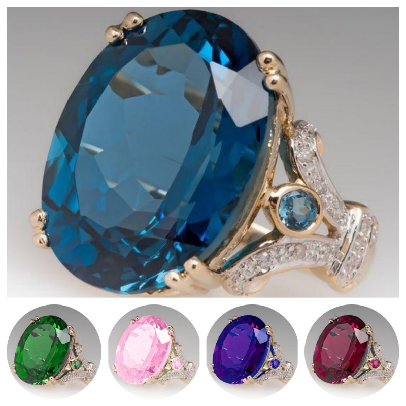 Luxury Elegant Women's Ring In - Large Women'S Formal Wear recension och pris