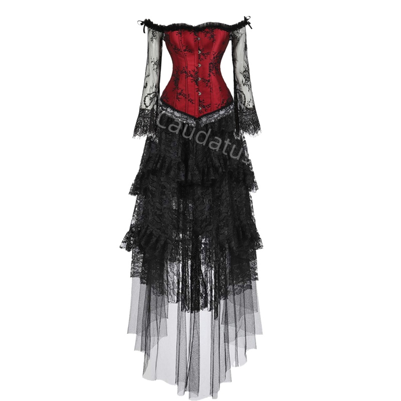 Corset Dress Plus Size Long Sk - Women'S Green Formal Wear recension och pris