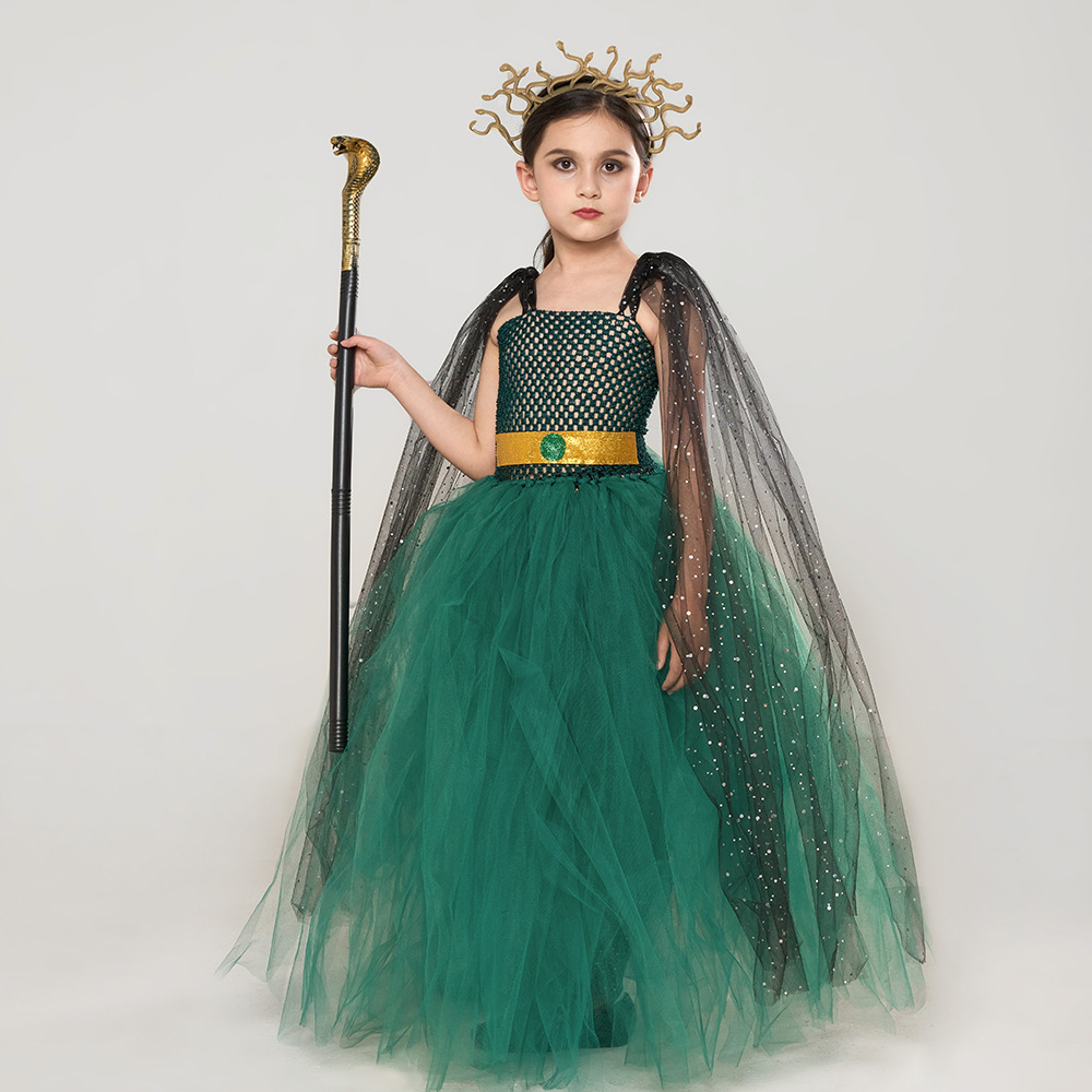 Ancient Greek Snake-haired Sir - Women'S Green Formal Wear recension och pris