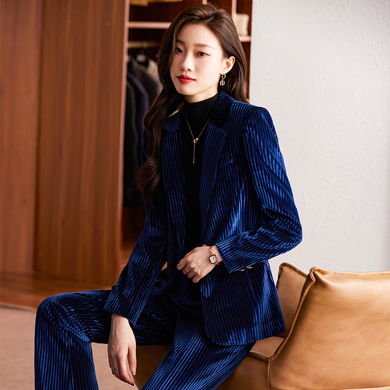 Women's velvet blazer for autu - High End Women'S Formal Wear recension och pris