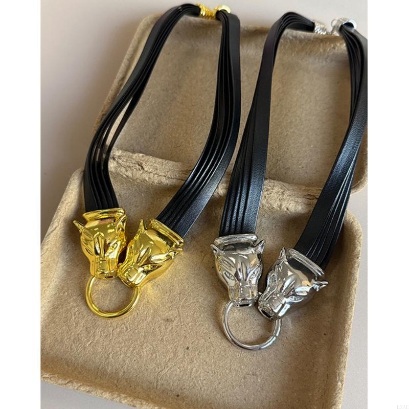 Elegant Gothic Head Necklace W - Women'S Gothic Formal Wear recension och pris