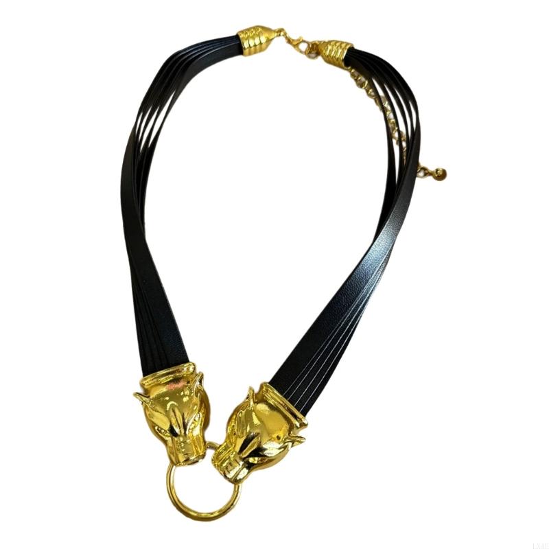 Elegant Gothic Head Necklace W - Women'S Gothic Formal Wear recension och pris