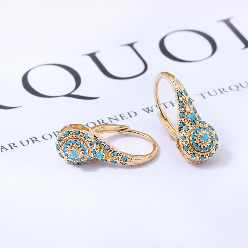 Ethnic Creative Turquoise Earr - Women Formal Wear Ethnic recension och pris