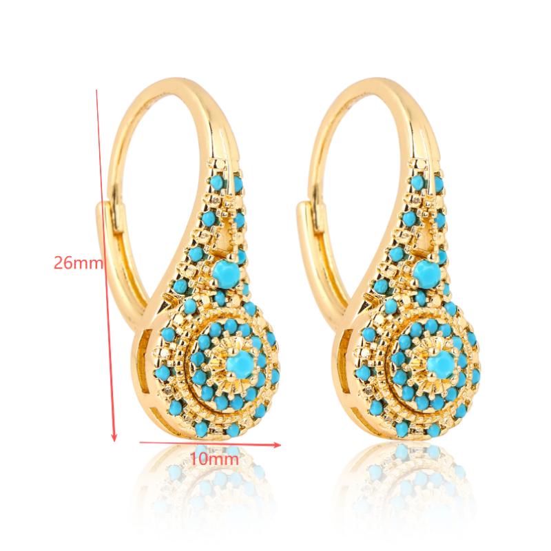 Ethnic Creative Turquoise Earr - Women Formal Wear Ethnic recension och pris