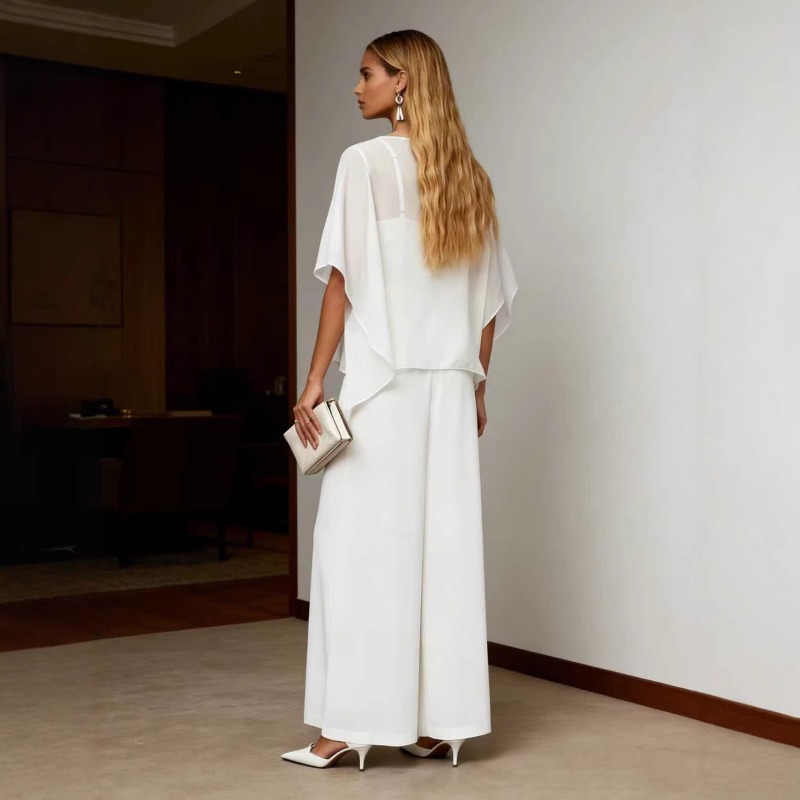2026 New Women White Chiffon J - Women'S Formal Wear Wedding recension och pris