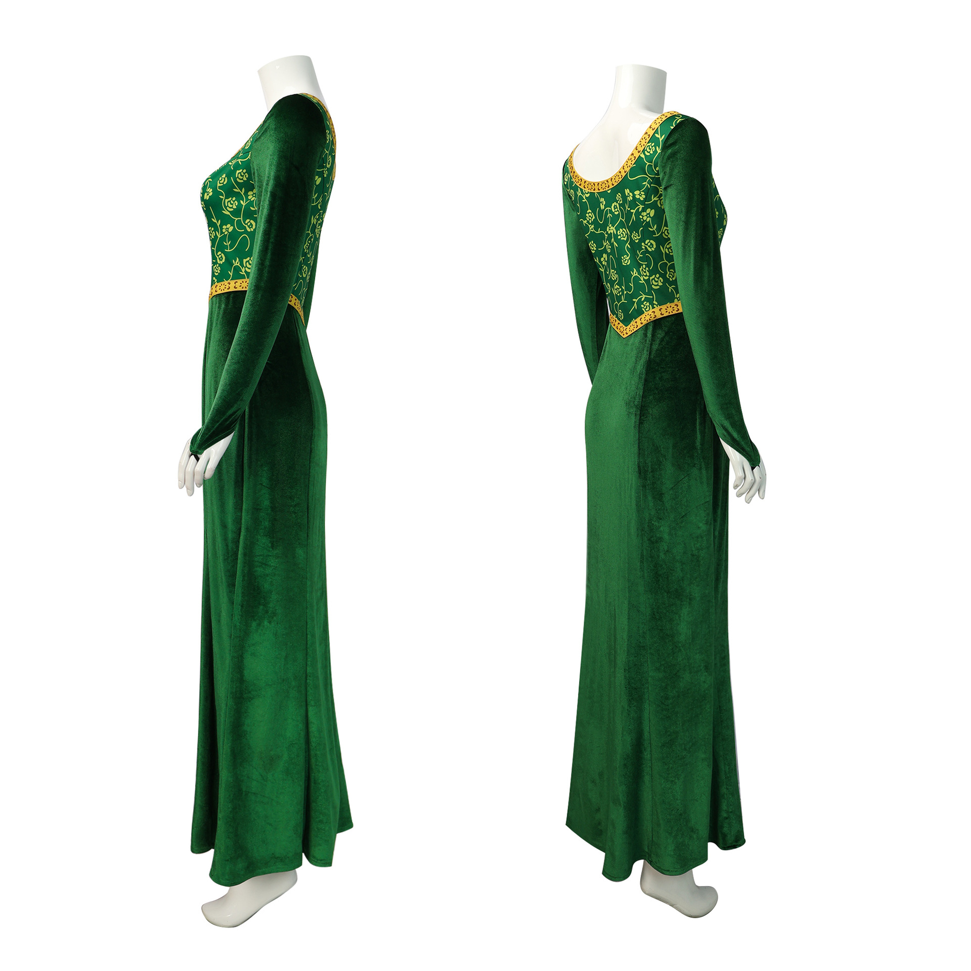 New Monster Shrek Cosplay Fion - Women'S Green Formal Wear recension och pris
