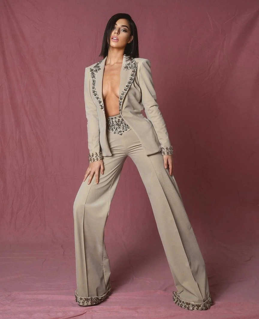 Amazing Rhinestones Women Suit - Women'S Formal Wear Jackets recension och pris