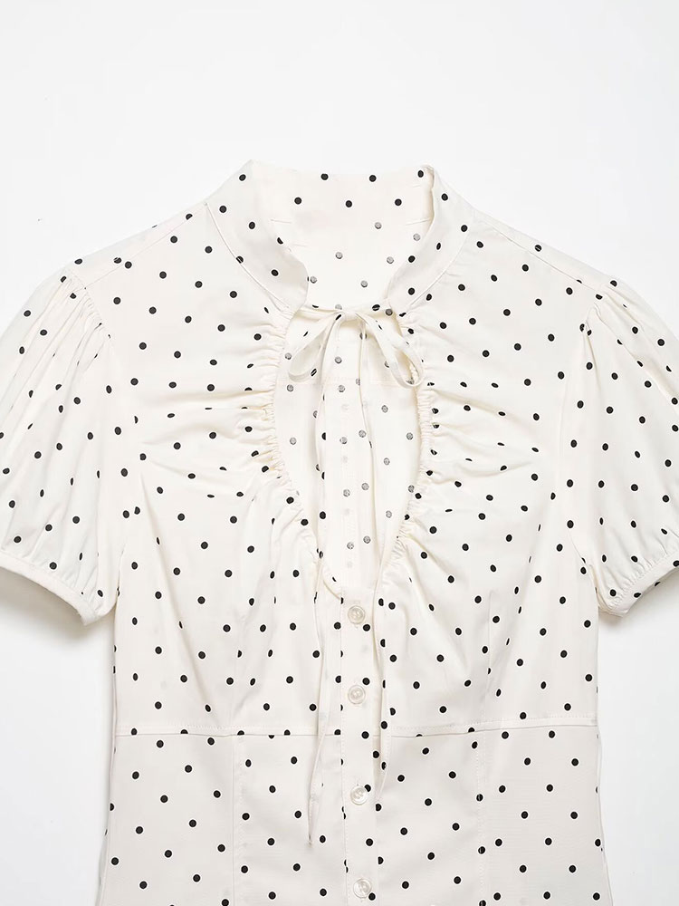 HH Vintage Retro Womens White  - Women Formal Blouses For Evening Wear recension och pris