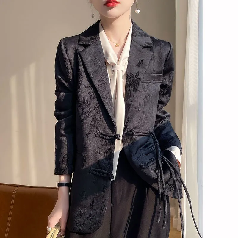 Women's White Textured Blazer  - Women'S Formal Wear Jackets recension och pris