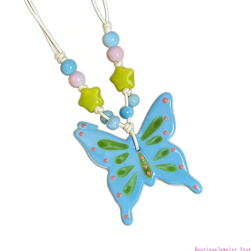 E1PE Stylish Butterfly Charm N - Women Formal Wear Ethnic recension och pris