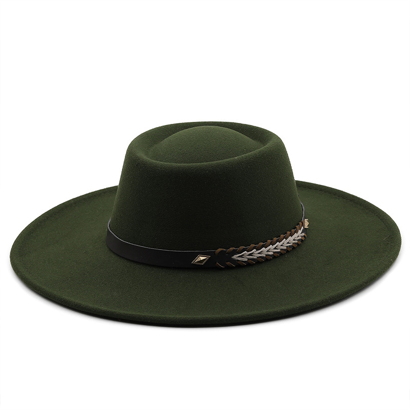 Classic Felt Wide Brim Panama  - Women Formal Wear Ethnic recension och pris