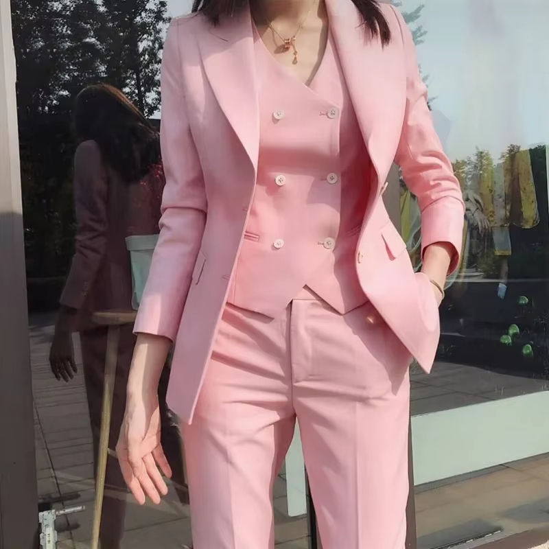 Fashion Luxury Women Suit 3 Pi - Women Formal Wear Vest recension och pris