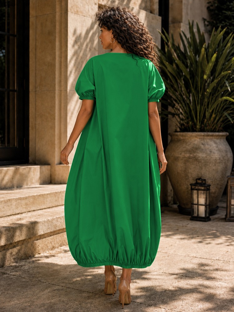 Yeezzi Women's Solid Green Rou - Women'S Green Formal Wear recension och pris